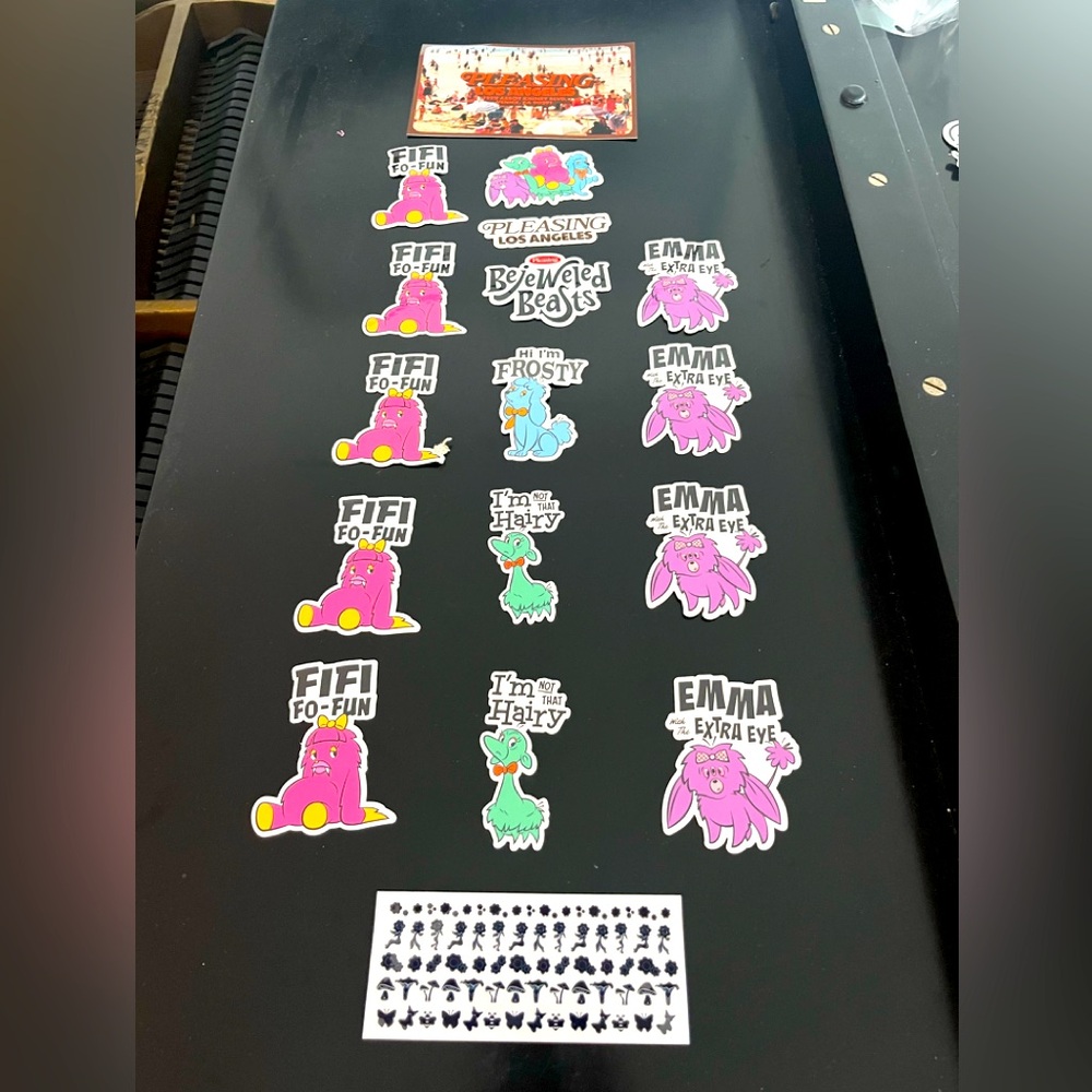 Harry styles Pleasing stickers and Nail Decals